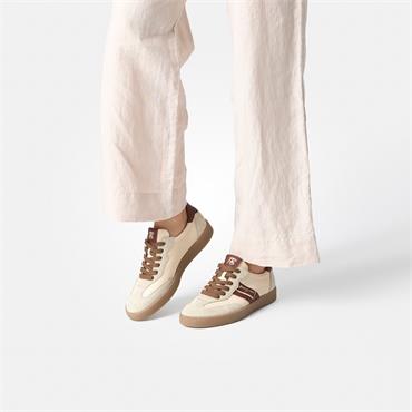 Paul Green Gumsole T Toe Trainer - Beige Tan